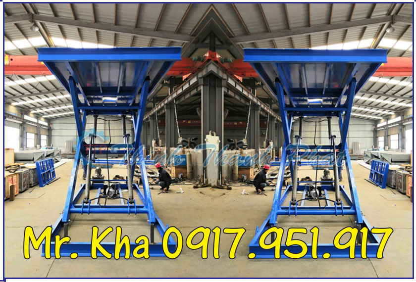 Ban nang thuy luc - Scissor lift table 001