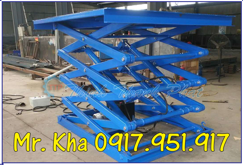 Ban nang thuy luc - Scissor lift table 002