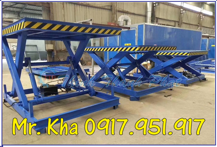 Ban nang thuy luc - Scissor lift table 004