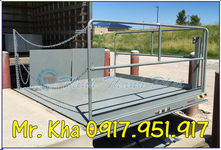 Ban nang tu dong - Dock lift 03