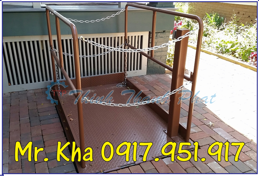 Ban nang tu dong - Dock lift 04