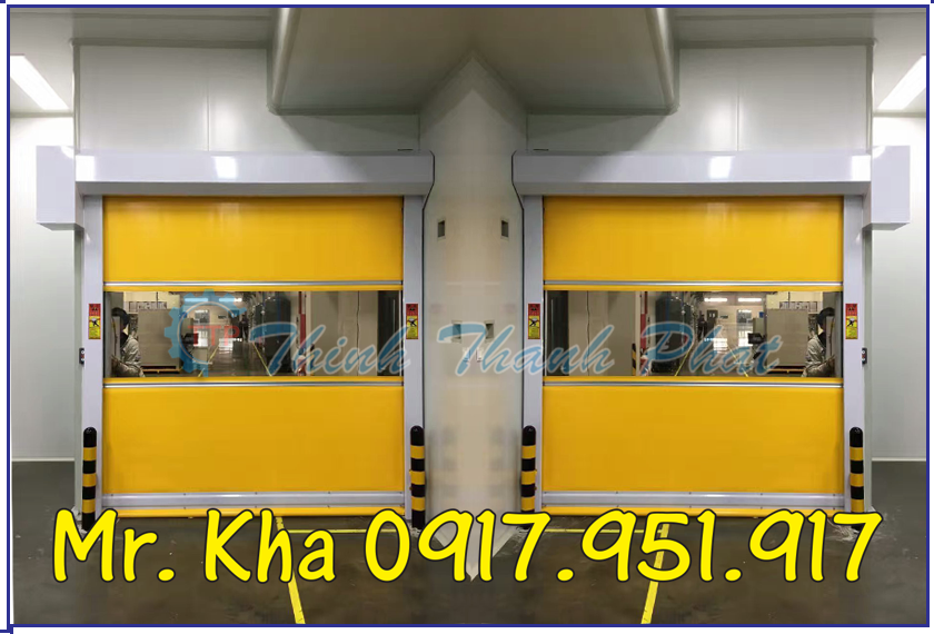 Cửa cuốn tốc độ cao - Cửa cuốn nhựa PVC Hàn Quốc 03