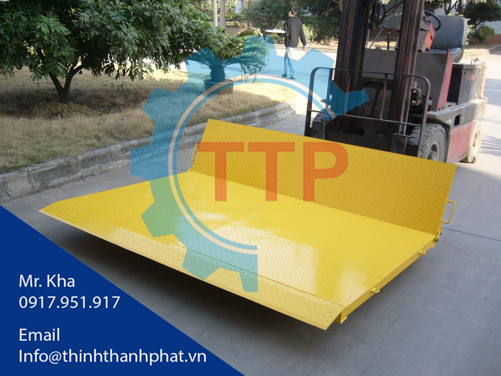 cau xe nang loai nho - mini ramp ttp002