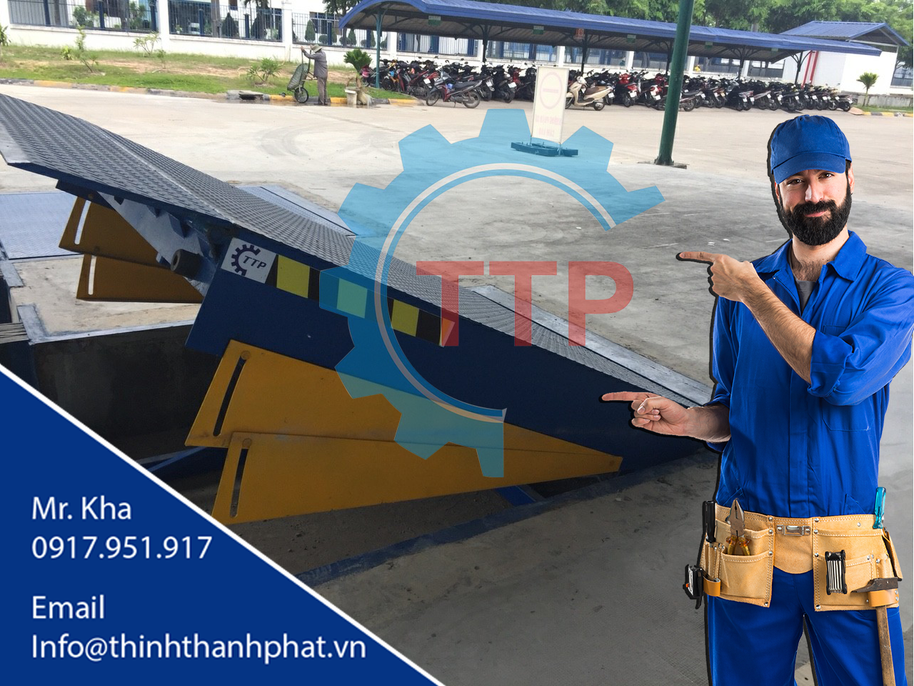 san nang dock leveler thuy luc ttp002