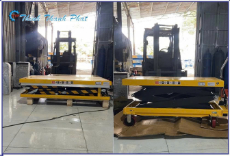 BÀN NÂNG CÔNG NGHIỆP 1 TẤN CAO 1M3