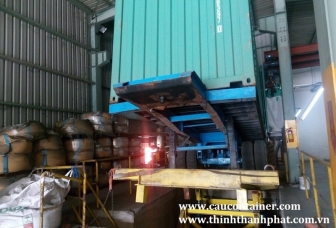 Bàn nâng container thủy lực