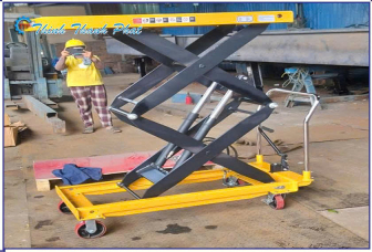 BÀN NÂNG ĐẠP CHÂN 500KG - BÀN NÂNG THỦY LỰC CAO 90CM