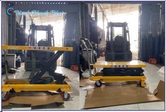 BÀN NÂNG ĐIỆN CỐ ĐỊNH 1 TẤN CAO 1.5M