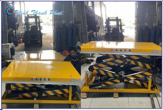 BÀN NÂNG ĐIỆN THỦY LỰC 1000KG - NÂNG CAO 1M CHO XƯỞNG GỖ