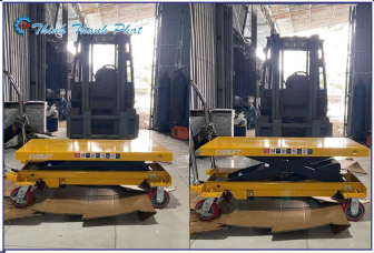BÀN NÂNG ĐIỆN THỦY LỰC 1000KG - NÂNG CAO 1M CHO XƯỞNG GỖ