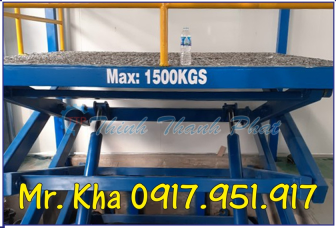 BÀN NÂNG HÀNG THỦY LỰC 1.5 TẤN