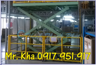 BÀN NÂNG HÀNG THỦY LỰC HỖ TRỢ XUẤT NHẬP HÀNG