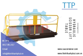Bàn Nâng Hàng Thủy Lực - Thịnh Thành Phát