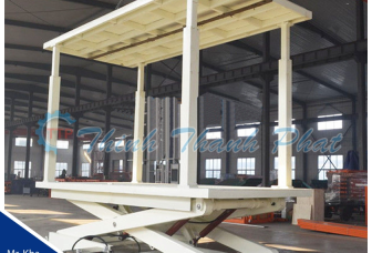 Bàn nâng ô tô 2 tầng - Bàn nâng thủy lực