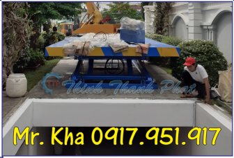 BÀN NÂNG Ô TÔ ÂM NỀN - BÀN NÂNG HẠ THỦY LỰC