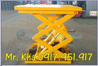 BÀN NÂNG THỦY LỰC 2 TẤN