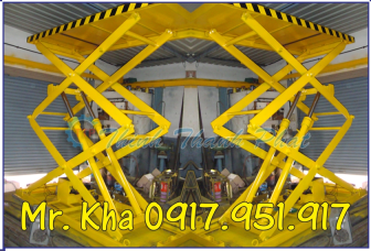 BÀN NÂNG THỦY LỰC 2 TẦNG