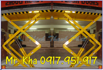 BÀN NÂNG THỦY LỰC 2 TẦNG