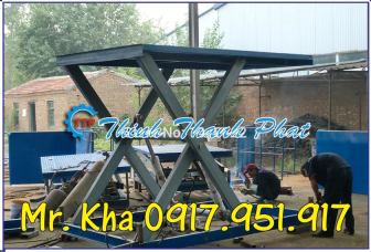 BÀN NÂNG THỦY LỰC 4 TẤN