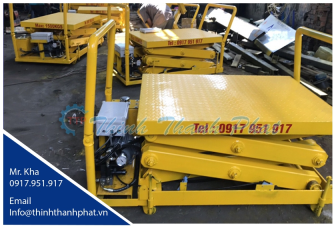 Bàn nâng thủy lực 800KG