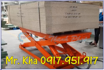 BÀN NÂNG THỦY LỰC - BÀN NÂNG HẠ GỖ, VÁN