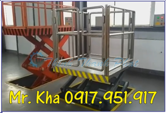 BÀN NÂNG THỦY LỰC MINI