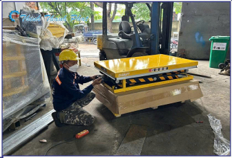 BÀN NÂNG THỦY LỰC NHỎ 1 TẤN, 2 TẤN