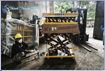 BÀN NÂNG THỦY LỰC NHỎ 1 TẤN, 2 TẤN
