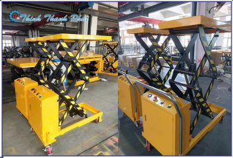 BÀN NÂNG THỦY LỰC SỬ DỤNG NGUỒN ẮC QUY 