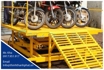 Bàn nâng xe máy - Bàn nâng thủy lực