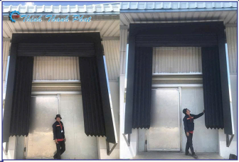 BỘ TRÙM TÚI KHÍ ĐUÔI XE - DOCK SHELTER