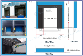 BỘ TRÙM TÚI KHÍ (INFLATABLE DOCK SHELTER)