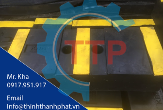 Cao su giảm chấn nguyên khối