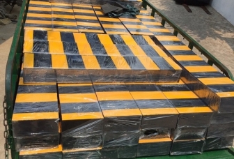 Cao su giảm chấn xe container