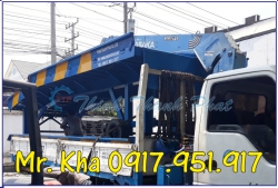 CẦU CHO XE NÂNG HÀNG LÊN CONTAINER