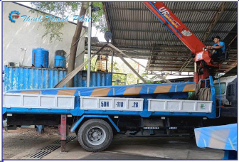 CẦU CONTAINER DI ĐỘNG - CẦU DẪN XE NÂNG LÊN CONTAINER