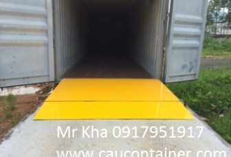 Cầu dẫn lên xe nâng loại nhỏ