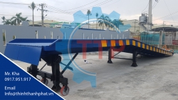 Cầu đóng rút container - Container loading ramp Cầu đóng rút container - Container loading ramp