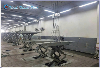 CẦU NÂNG GẦM BỤNG XE Ô TÔ 3.5 TẤN ÂM NỀN