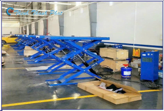 CẦU NÂNG SỬA CHỮA Ô TÔ CHUYÊN DỤNG 2 TRỤ - CẮT KÉO