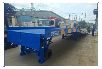 CẦU XE NÂNG 3 KHÚC CHO KHO HẸP