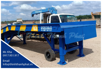 Cầu xe nâng - cầu lên container