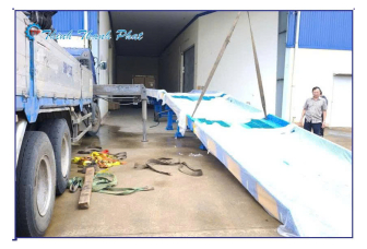 CẦU XE NÂNG CHO KHO XƯỞNG CHẬT HẸP