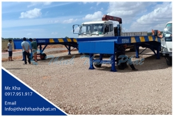 Cầu xe nâng container bánh cao su Cầu xe nâng container bánh cao su