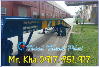 Cầu xe nâng container thép lưới Grating