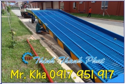 Cầu xe nâng container thép lưới Grating Cầu xe nâng container thép lưới Grating