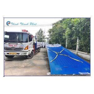 CẦU XE NÂNG ĐÓNG RÚT HÀNG CONTAINER DÀI 12.5m CẦU XE NÂNG ĐÓNG RÚT HÀNG CONTAINER DÀI 12.5m
