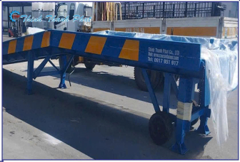 CẦU XE NÂNG LÊN CONTAINER CHUYÊN DỤNG