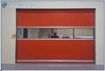 CỬA CUỐN MÀN BẠT PVC TỰ ĐỘNG