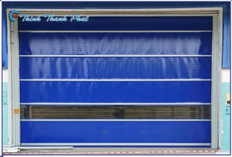 CỬA CUỐN NHANH MÀN NHỰA PVC CÔNG NGHIỆP